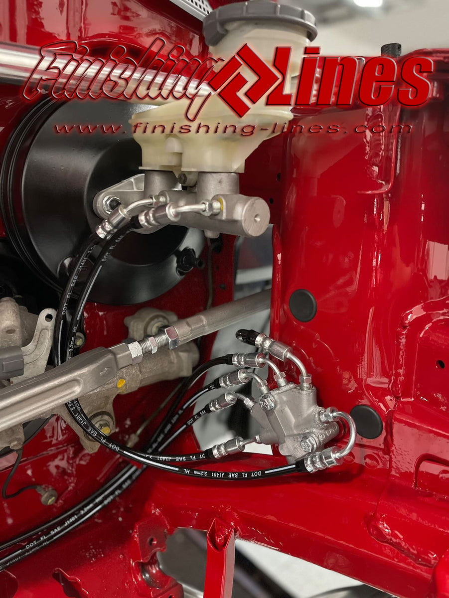ZE1 0006 Honda Insight ABS Delete Brake Line Kit Finishing Lines