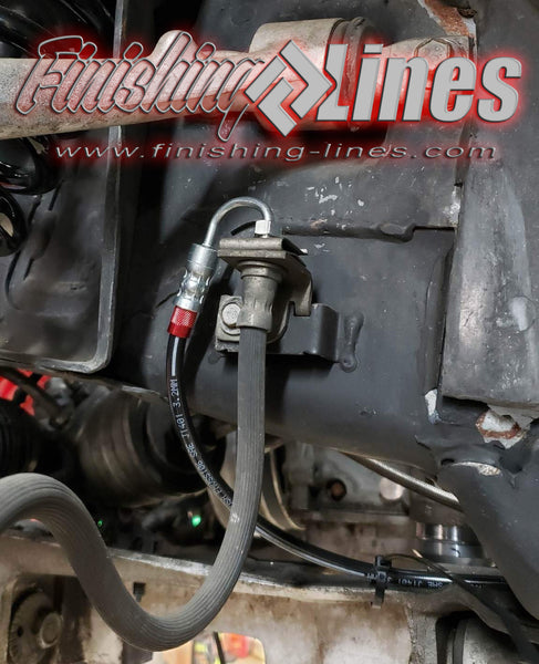 C5 Corvette ABS Delete Brake Line Kit - Stock Master Cylinders