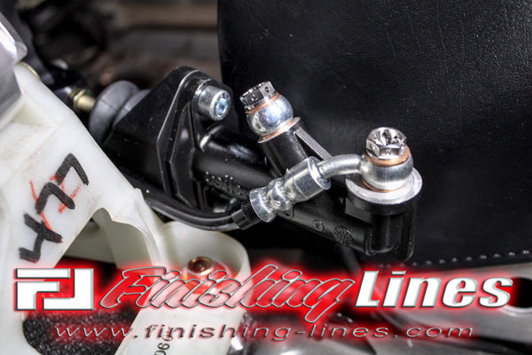 EVO 8/9 Inline Staging Brake Line Kit for Non-ABS Style Master Cylinder (FL/WILWOOD HAND BRAKE STYLE)