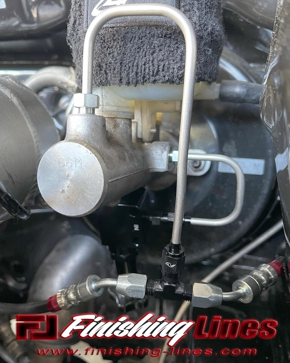 EVO 8/9 Inline Staging Brake Line Kit for ABS Style Master