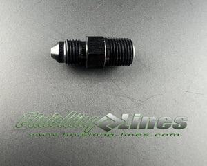 1/8"-27 NPT to 3AN Straight Adapter