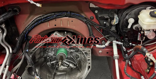 5th Gen Camaro ABS Delete Brake Line Kit with line lock provision