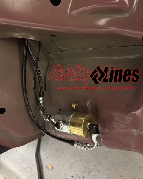 5th Gen Camaro ABS Delete Brake Line Kit with line lock provision