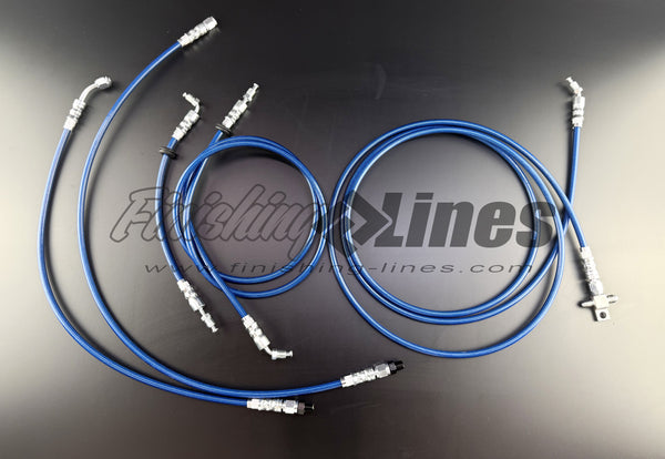 65-73 Mustang Brake Line Kit for Wilwood 5-Port Proportioning Valve - Rear Disc Brake Setups