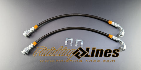 68-72 Chevelle Front Caliper Hose Pair for Aftermarket Brakes