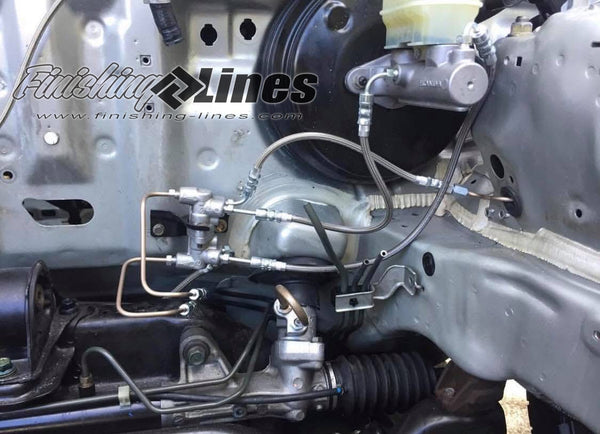 98-01 DC Mini-Tuck Brake Line Kit (Stock Master Cylinder Setup)