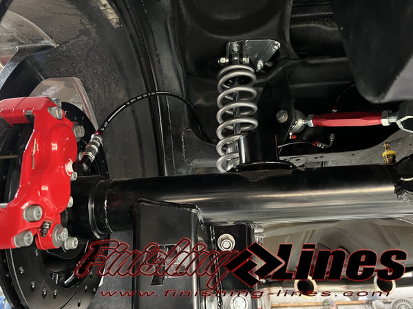 B-Body Brake Line Kit with Adjustable Proportioning Valve - For Rear Disc Brake Setups