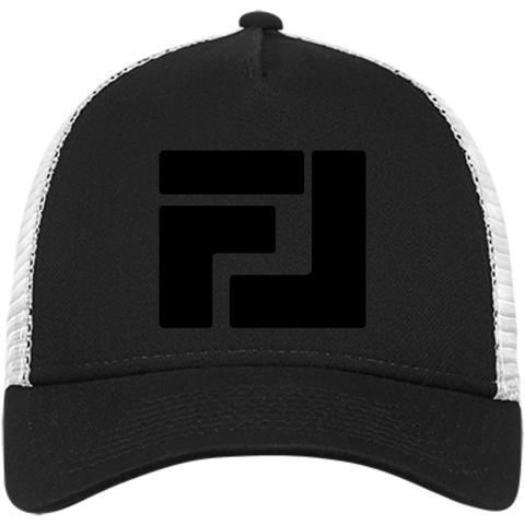 FL Mesh Back Trucker Hat - Black Logo