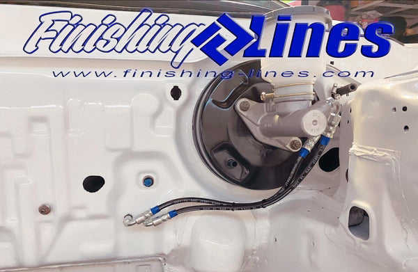 EF/CRX Full Tuck Brake Line Kit (Stock Master Cylinder Setup)