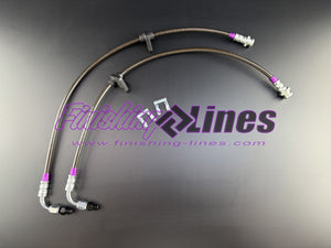 DC Integra Front Caliper Hose Pair for Aftermarket Brakes