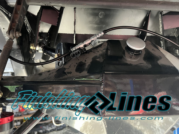 Fairmont Drag Race Setup Brake Line Kit with Adjustable Proportioning Valve and Line Lock Provision