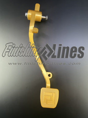 EG & EK Civic/DC Integra Billet Clutch Pedal-GOLD EDITION