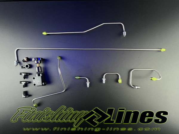 91-05 Acura NSX ABS Delete Brake Line Kit - LHD