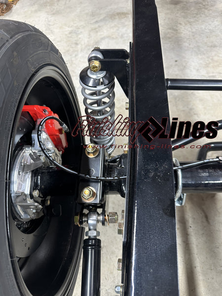 1988-1998 Chevy OBS Truck ABS Delete Brake Line Kit with Adjustable Proportioning Valve - Master Cylinders with Dual 1/2"-20 Ports - FOR REAR DISC BRAKE SETUPS