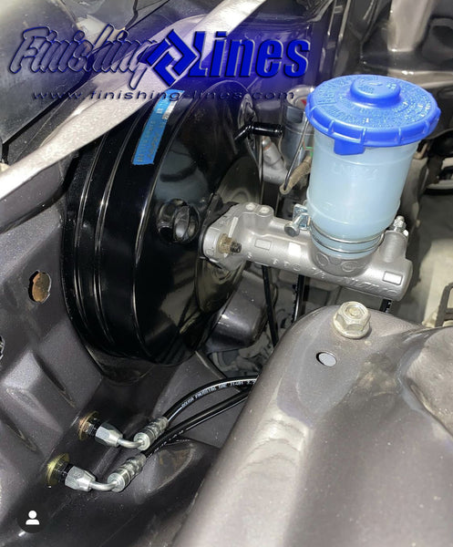 RHD EG Full Tuck Brake Line Kit (stock master cylinder setup)