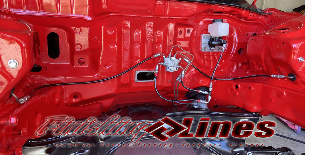 EK Mini Tuck Brake Line Kit (Brake Booster Deleted Setup) Finishing Lines