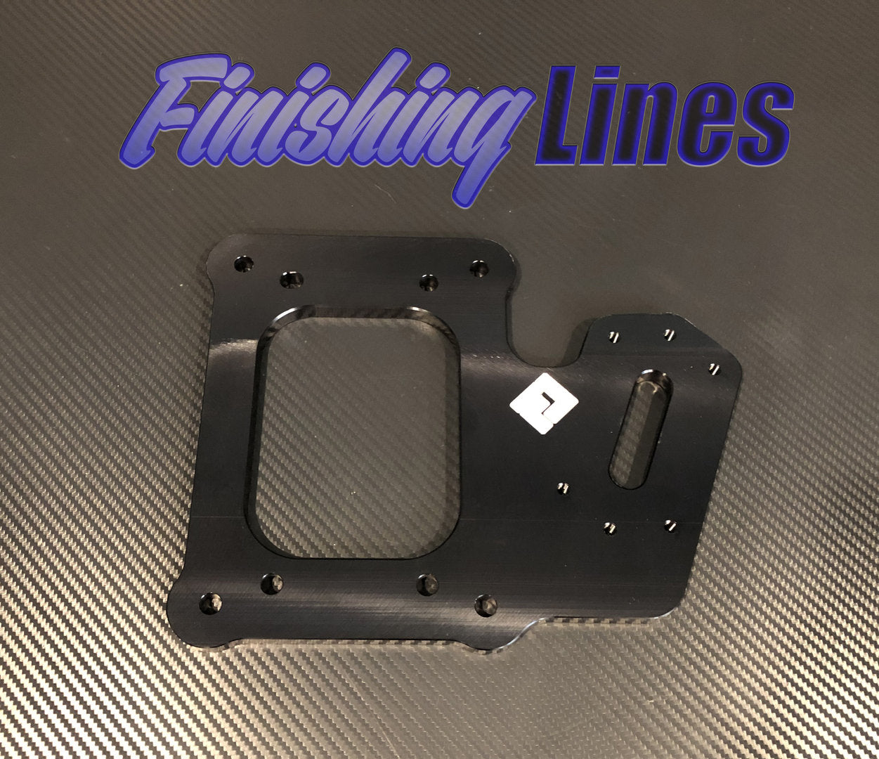 K Series (RSX Shifter Pattern) Staging Brake Mounting Plate - Black Edition
