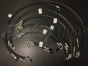 DC Full Tuck with Inline Staging Brake Provision kit for CNC412 Hand Brake (Stock Master Cylinder Setups)